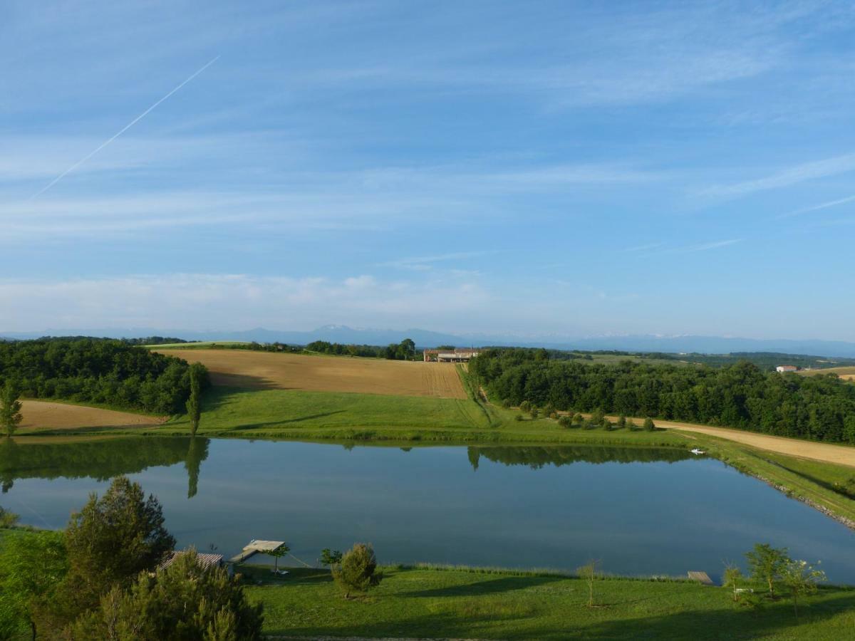 Bed and Breakfast Roulotte la Souleillade Saint-Sernin  Esterno foto